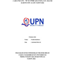<a href="/items/browse?advanced%5B0%5D%5Belement_id%5D=50&advanced%5B0%5D%5Btype%5D=is+exactly&advanced%5B0%5D%5Bterms%5D=LAPORAN+ASUHAN+KEBIDANAN+BERKELANJUTAN+%28CONTINUITY+OF+CARE%29+PADA+NY.+%E2%80%9CM%E2%80%9D+DI+TPMB+AZIA+NOFA%2C+S.Tr.+Keb%2C+Bd+KABUPATEN+AGAM+TAHUN+2026%0D%0A">LAPORAN ASUHAN KEBIDANAN BERKELANJUTAN (CONTINUITY OF CARE) PADA NY. “M” DI TPMB AZIA NOFA, S.Tr. Keb, Bd KABUPATEN AGAM TAHUN 2026<br /><br />
</a>